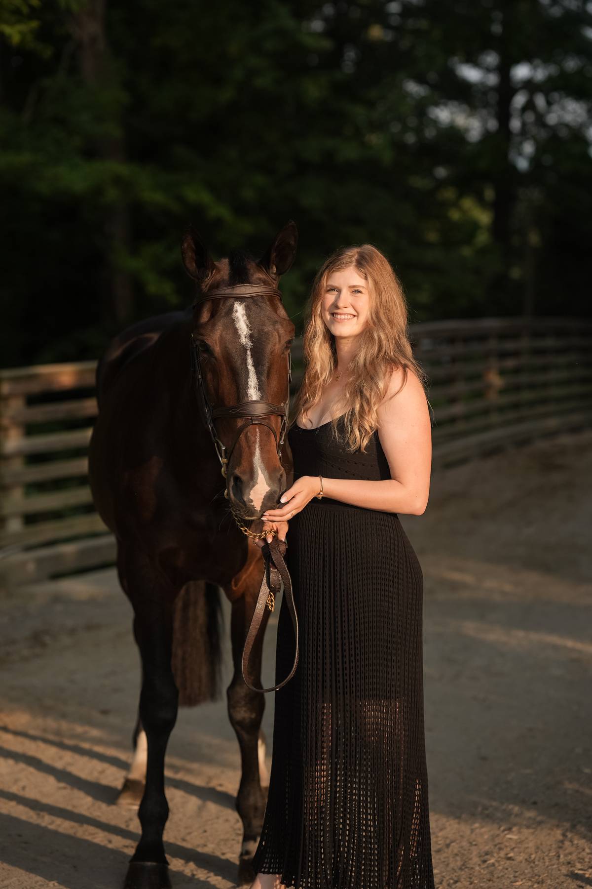 Selah with her horse